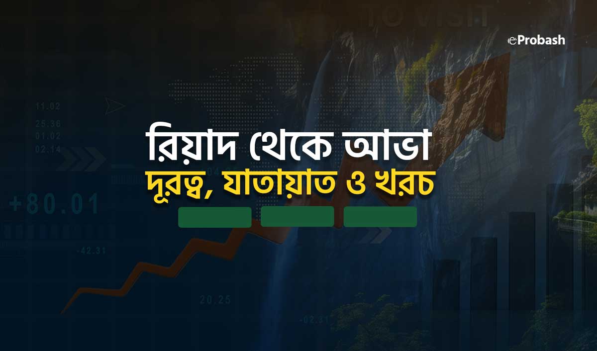 রিয়াদ থেকে আভা কত কিলোমিটার