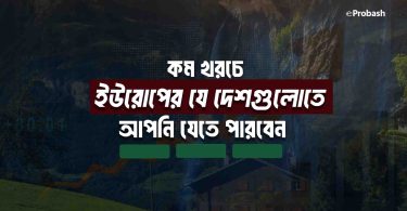 কম খরচে ইউরোপের কোন দেশে যাওয়া যায়