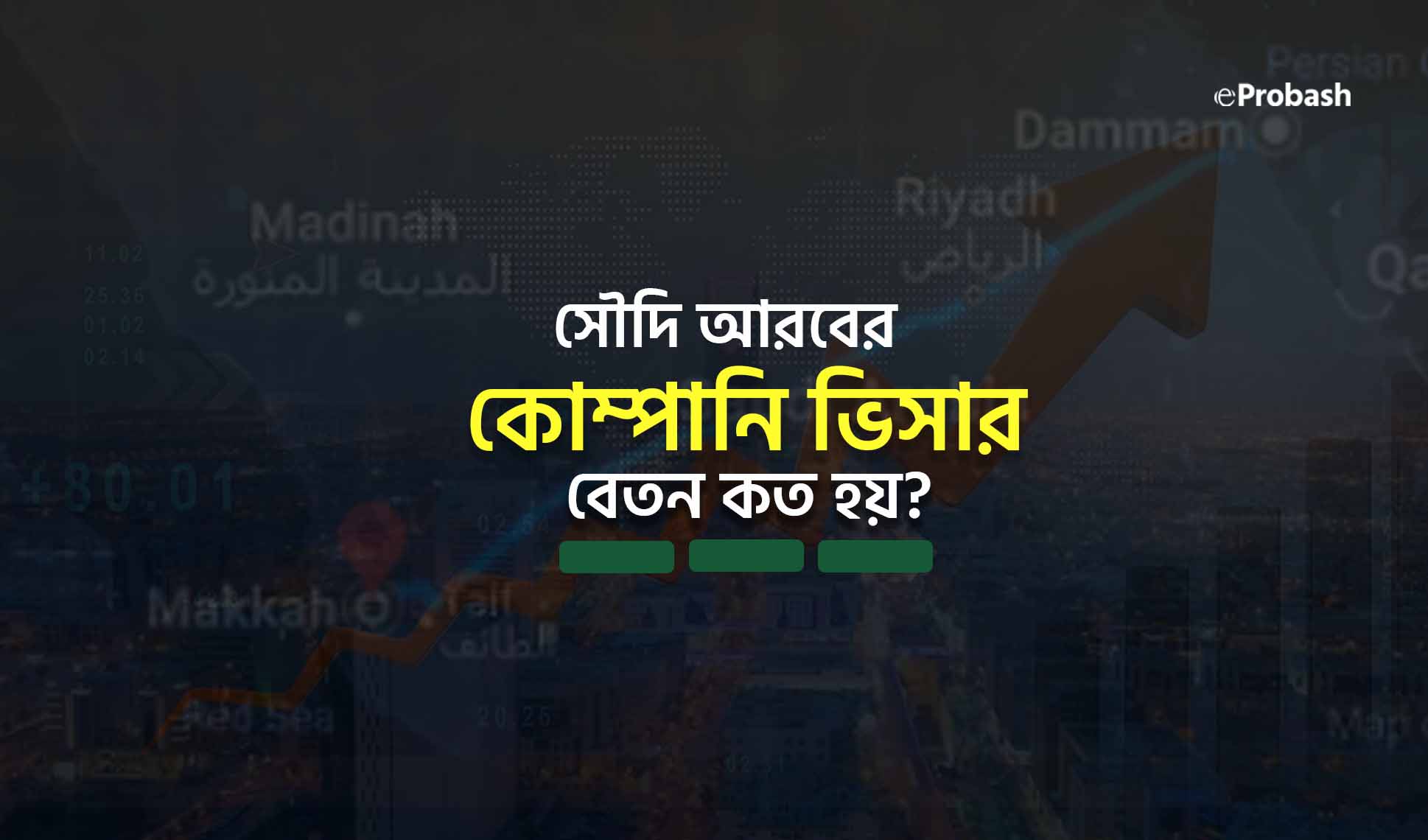সৌদি আরবের কোম্পানি ভিসা বেতন কত