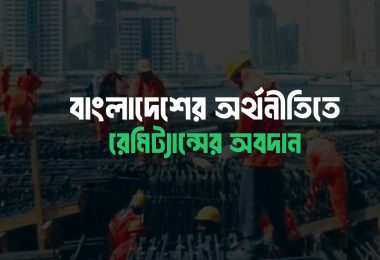 বাংলাদেশের অর্থনীতিতে রেমিট্যান্সের অবদান